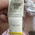 Gunne Sax Vintage 80's Bo Peep Pink Satin Southern Belle Prom Dress Size 11 Photo 12