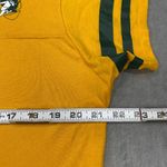 Nike Green bay Packers Jersey Womens Large Yellow Short Sleeve V Neck Pullover Photo 6