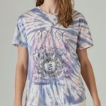 Lucky Brand NWT  T-Shirt AC/DC Tie-Dye “Highway To Hell” Band Graphic Cotton M Photo 0