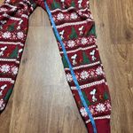 American Eagle  Snoopy Peanuts Red Christmas Tree Pajama Pants Womens Size XS Photo 10