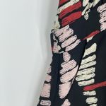 BCBGMAXAZRIA  Womens Abstract Chevron Print Sleeveless Halter Style Romper Size S Photo 4