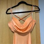 Princess Polly  Giselle Midi Orange Dress - Size 10 Photo 2