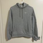 Nike Grey Pullover Hoodie Sweater with Kangaroo Pocket Photo 0