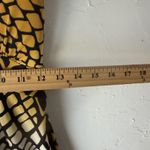 Pretty‎ Young Thing Dress Y2k Small Sleeveless V Neck Babydoll Going Out Retro Yellow Photo 4