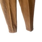 L.L. Bean Women's Size 6 Tall Tan Corduroy Academia‎ Fall Straight Leg Pants Brown Photo 2
