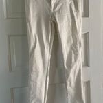 Abercrombie & Fitch White Denim Jeggings Photo 0