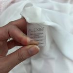 Alexis  white polka dot satin asymmetrical skirt Photo 14