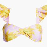 Farm Rio Sunny Side Bandeau Bikini Top, Size Small, $120 Photo 5