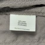 Eileen Fisher  Cardigan Drape Front Italian Fabric Open Front Neutral Gray Size S Photo 7