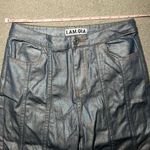 I am gia I.AM.GIA Ximena Metallic Silver Pants Size XS Photo 4