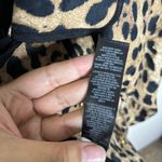 White House | Black Market Tan Leopard Swing Jacket Sz 10 Photo 6