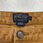 Pendleton  High Waist Crop Pant 14 Peanut Duck Cloth Wide Leg‎ Photo 7