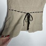 No Boundaries Vintage Y2K  2000’s Knit Cap Sleeve Open Front Tie Bow babydoll Top Photo 5