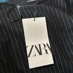 ZARA NWT MIXED BACK STRIPED SWEATSHIRT Limited Edition Bloggers Fave Oversize Photo 3