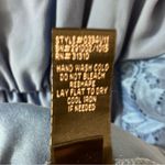 VTG Y2K ballerinacore Blue lace AGB DRESS with belt 10 Photo 7