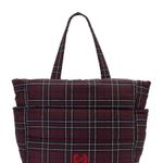 PINK - Victoria's Secret PINK QUILTED PUFFER TOTE BAG + MATCHING 
QUILTED TOILETRY BAG Photo 0