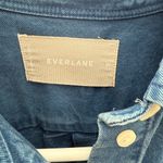 Everlane  Blue Denim Shirt Dress Photo 3