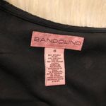 Bandolino  black bohemian mesh lace skirt sz 6 Photo 2