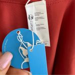 Cupshe NWT Rusty Orange Red One Piece Ruched Modest Small Photo 1