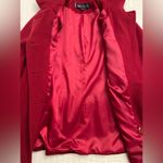 Anne Klein  red wool coat Photo 4