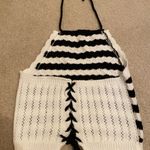 American Vintage Handmade crochet women tank top crop top size XS Photo 7