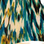 st. john's bay St. John’s bay tank top blouse asymmetrical size 2XL blue green Photo 2