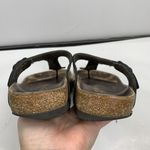 Birkenstock Size 41 10 Gizeh Sandals Birko Flor Patent Shoes Flip Flops T Straps Photo 8
