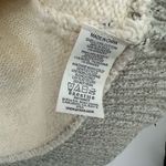 prAna  Size XS Sweater Cream Gray Tight Knit Long Duster 2 Button Cardigan Casual Photo 4