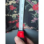 Urban Outfitters  Black Floral Midi Dress with Short Sleeves Photo 7