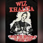 wiz khalifa concert tour shirt Red Photo 2