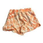 Jane and Delancey  Orange Tie-Dye Athletic Shorts Photo 3