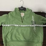 Green Yellowstone National Park 1/4 Zip Hoodie Size Small EUC Photo 5