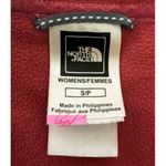 The North Face TKA 100 Glacier Quarter-Zip Fleece Melon Red Fuzzy Pullover Sweater S Photo 3