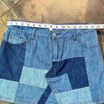 Gianni Bini Patchwork Denim Jean Skirt Medium Photo 1