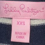 Lilly Pulitzer White & Navy Elba Boat Neck Stripe Pullover Sweater Size XXS XS Photo 4