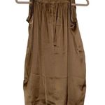 PINKO Sleeveless Beaded Satin Top MEDIUM Photo 1