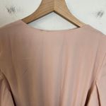 Show Me Your Mumu NWT - Sophia Wrap Dress Dusty Blush Crisp Bridesmaid Wedding Photo 6