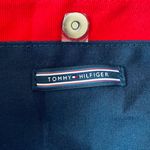 Tommy Hilfiger GiGi Hadid x Red Tote Bag Shopper Tote - Canvas with Navy Straps Photo 3