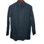 Generation Love MARC CRYSTAL Button down SHIRT in black Sz S Photo 1