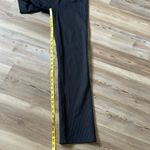 Betabrand Womens S Straight Leg Yoga Dress Pants Pull on Black Striped Comfort Photo 5