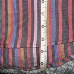 Madewell NWT Striped Top, 💯 cotton, high low back button detail. Fits xxs - med Photo 3