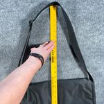 Kate Spade Black Nylon Messenger Bag Large Crossbody Laptop Work Travel Tote Photo 11