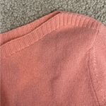 margaret o'leary  orange pullover 50% cashmere silk sweater long sleeve size xs Photo 6