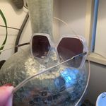 Burberry Authentic  59mm Oversized square logo acetate/metal sunglasses Photo 6