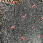 Lilly Pulitzer  Vintage Embroidered Pink Whale Jeans Photo 5