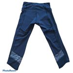 Lululemon If You’re Lucky Black & Heathered Gray Crop Capri Leggings Size 4 Photo 4