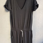 Vuori  Gray V-Neck Jumpsuit Photo 0