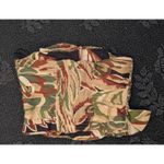 ZARA  Women's Top Shirt Linen Blend Tropical Ruffled Multi-Color Size XS EUC Photo 7