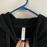 [Nap Loungewear] Black Pullover Hoodie Dress Photo 8