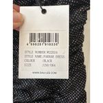 Sau Lee Farrah Black Sparkle Strapless Ruched Midi Dress NWT Size 0 Photo 5